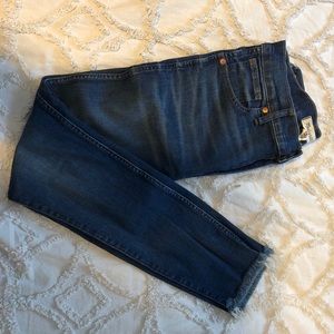 Madewell 10” Hi-Rise Distressed Skinny, Sz 29